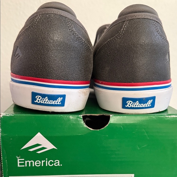 Emerica WINO G6 Charcoal Slip-On X BILTWELL - Picture 2 of 3